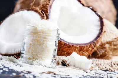 Ingrédient alimentaire naturel/additif alimentaire de noix de coco déshydratée à faible teneur en matières grasses/riche en matières grasses avec une qualité supérieure