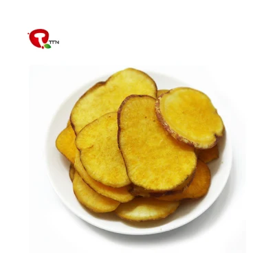 Ttn Commerce de gros 2022 Hot vendre des collations de fruits et légumes Chips de patates douces frites sous vide