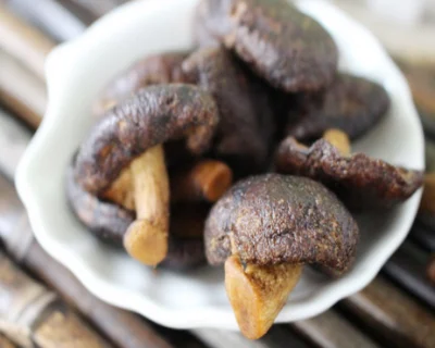 Chips de pleurotes frites séchées sous vide en gros