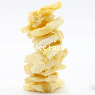 Chips d'ananas frites sous vide