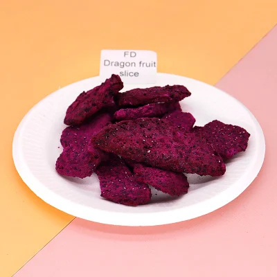 Prix ​​de gros de chips de fruits du dragon lyophilisés Pitaya chinois de gros Ttn